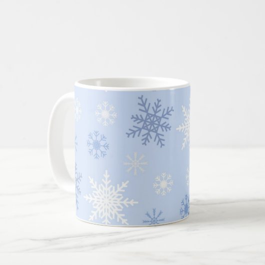 Mug Motif Snowflake (Devant gauche)
