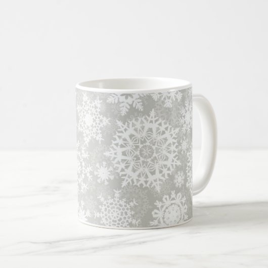 Mug Motif Snowflake (Devant droit)