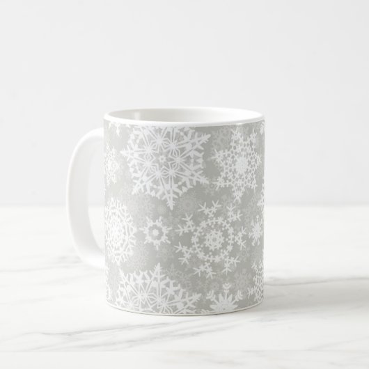 Mug Motif Snowflake (Devant gauche)
