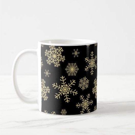 Mug Motif Snowflake (Gauche)