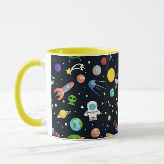 Mug Motif spatial (Gauche)