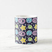 Mug Motif spatial coloré mignon (Centre)