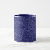 Mug Motif spiral violet et lavande (Centre)