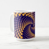 Mug Motif spiral Vortex (Devant gauche)