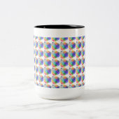 Mug Motif spirale colorée (Centre)