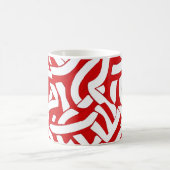 Mug 💫 Motif Spiralé Rouge et Blanc 🎨 (Centre)