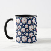 Mug Motif sportif de baseball (Gauche)