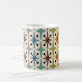 Mug Motif Starburst moderne du milieu du siècle (Centre)