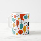 Mug Motif Starburst Moderne du Milieu du Siècle (Devant gauche)