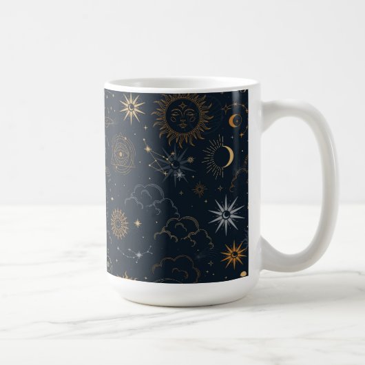 Mug Motif Stars & Planètes (Droite)