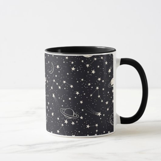 Mug Motif Stars & Planètes (Droite)