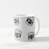 Mug Motif style Boutique Burger (Devant droit)