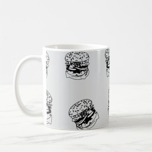 Mug Motif style Boutique Burger (Gauche)