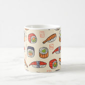 Mug motif sushi transparent (Centre)