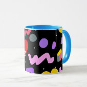 Mug Motif tendance années 80 (Devant droit)