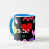 Mug Motif tendance années 80 (Devant gauche)