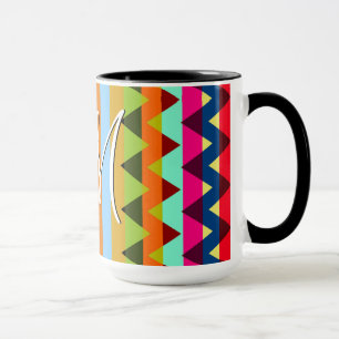 Mug Motif tendance Chevron Stripes #16