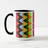 Mug Motif tendance Chevron Stripes #16 (Gauche)