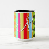 Mug Motif tendance Chevron Stripes #16 (Centre)
