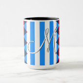 Mug Motif tendance Chevron Stripes #5 (Centre)