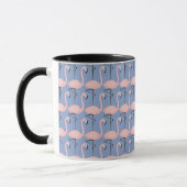 Mug Motif tendre de Flamant rose (Gauche)