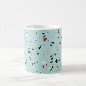 Mug Motif Terrazzo Abstrait Moderne du Milieu du Siècl (Centre)