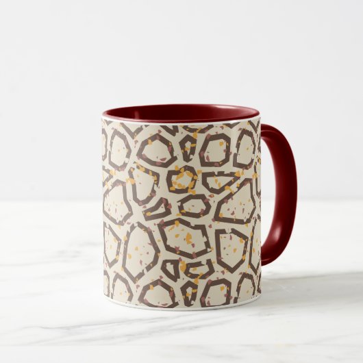 Mug Motif Terrazzo moderne (Devant droit)