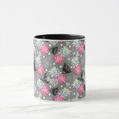 Mug Motif texturé à ananas géométrique (Centre)