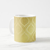 Mug Motif thaïlandais suprême or arrière-terrain thaï, (Devant gauche)