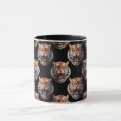 Mug Motif Tiger - Noir (Centre)