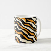 Mug Motif Tiger Stipes (Devant droit)