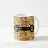 Mug Motif Tigre Moderne & Patte (Devant droit)