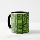 Mug Motif Tiki (Devant gauche)