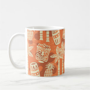 Mug Motif Tiki Rétro Moderne du Milieu du Siècle