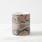 Mug Motif topographique Abstrait (Centre)