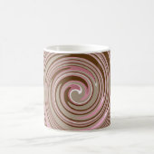 Mug Motif tourbillon rose et marron (Centre)