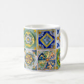 Mug motif traditionnel en céramique sicilienne (Devant droit)