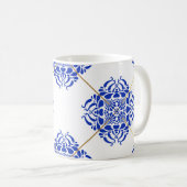 Mug Motif traditionnel espagnol sans couture. Cérami e (Devant droit)