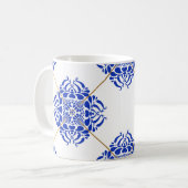 Mug Motif traditionnel espagnol sans couture. Cérami e (Devant gauche)
