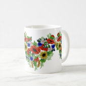 Mug Motif traditionnel, Motif traditionnel roumain T-S (Devant droit)