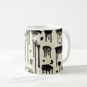 Mug Motif transparent Abstrait (Devant droit)