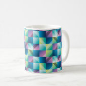 Mug Motif transparent de géométrie Abstraite (Devant droit)