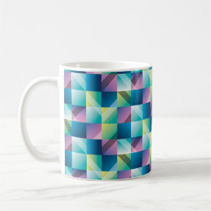 Mug Motif transparent de géométrie Abstraite