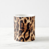 Mug Motif transparent Empreinte de léopard (Centre)