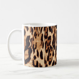 Mug Motif transparent Empreinte de léopard