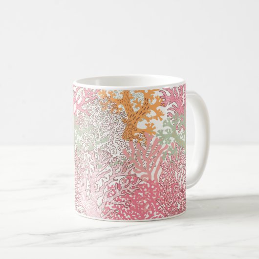 Mug Motif transparent sous-marin avec belle  (Devant droit)