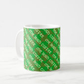 Mug Motif Trèfle (Devant gauche)