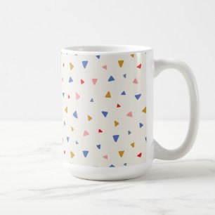 Mug Motif triangle à main