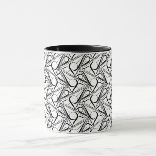 Mug Motif triangle avec cercle (Centre)
