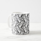 Mug Motif triangle avec cercle (Devant gauche)